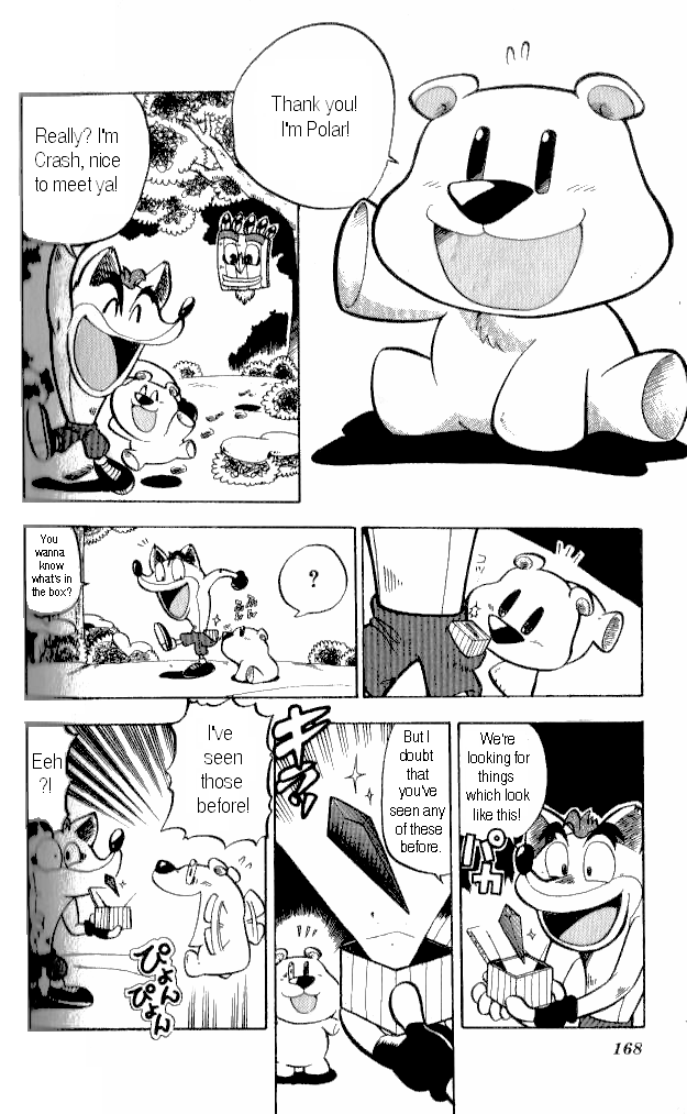 Crash Bandicoot: Dance! De Jump! Na Daibouken Chapter 7.2 page 8 - Chapter 7 v2 : Panic at the Snow Mountain