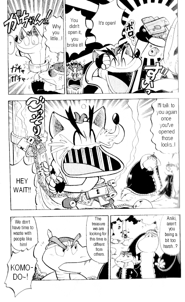 Crash Bandicoot: Dance! De Jump! Na Daibouken Chapter 8.2 page 11 - Chapter 8 v2 : Duel! Enter the Komodo Bros!