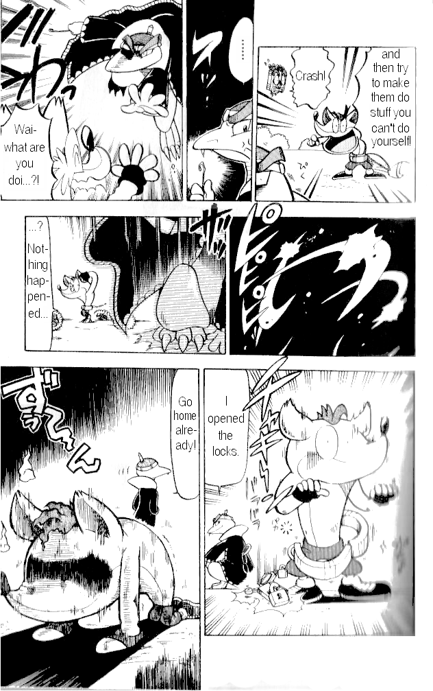 Crash Bandicoot: Dance! De Jump! Na Daibouken Chapter 8.2 page 13 - Chapter 8 v2 : Duel! Enter the Komodo Bros!
