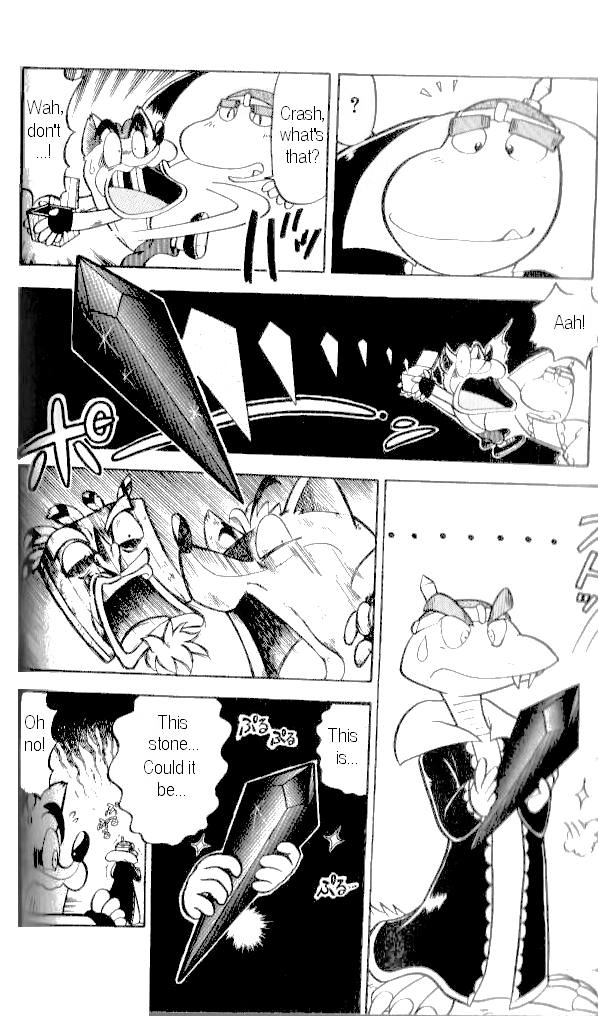 Crash Bandicoot: Dance! De Jump! Na Daibouken Chapter 8.2 page 16 - Chapter 8 v2 : Duel! Enter the Komodo Bros!