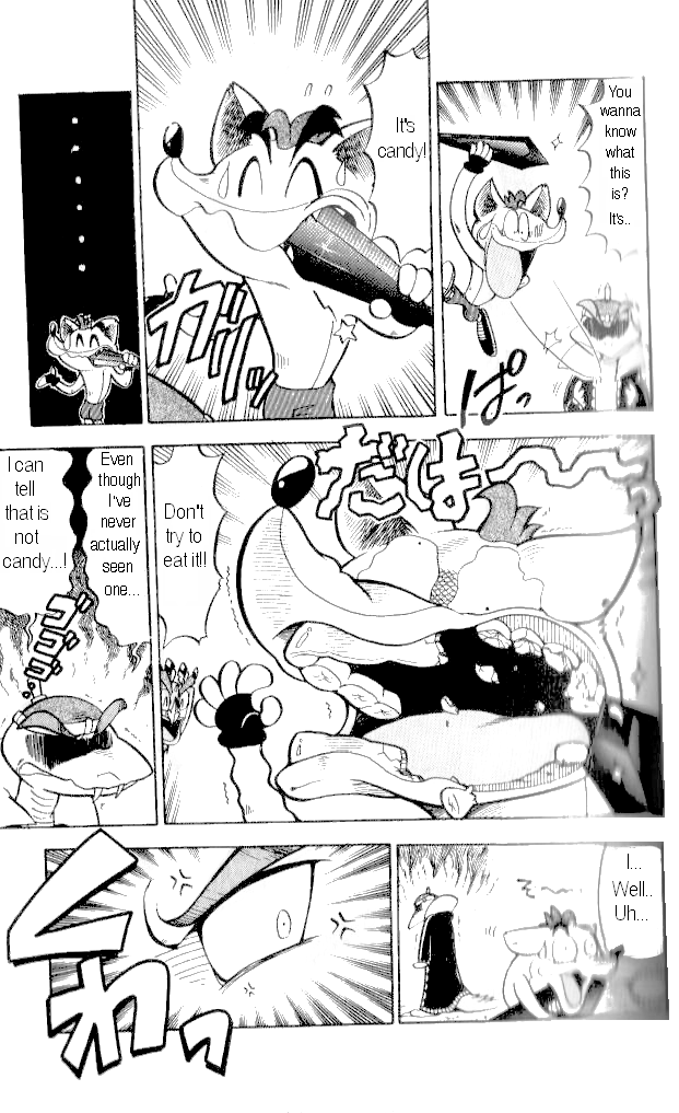 Crash Bandicoot: Dance! De Jump! Na Daibouken Chapter 8.2 page 17 - Chapter 8 v2 : Duel! Enter the Komodo Bros!