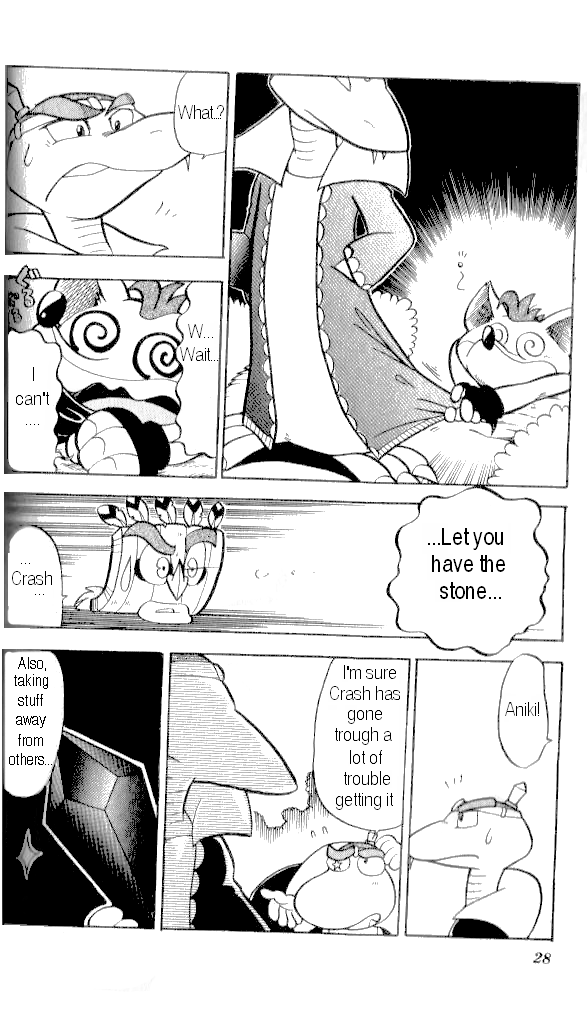 Crash Bandicoot: Dance! De Jump! Na Daibouken Chapter 8.2 page 22 - Chapter 8 v2 : Duel! Enter the Komodo Bros!