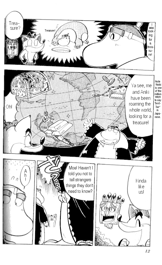 Crash Bandicoot: Dance! De Jump! Na Daibouken Chapter 8.2 page 6 - Chapter 8 v2 : Duel! Enter the Komodo Bros!