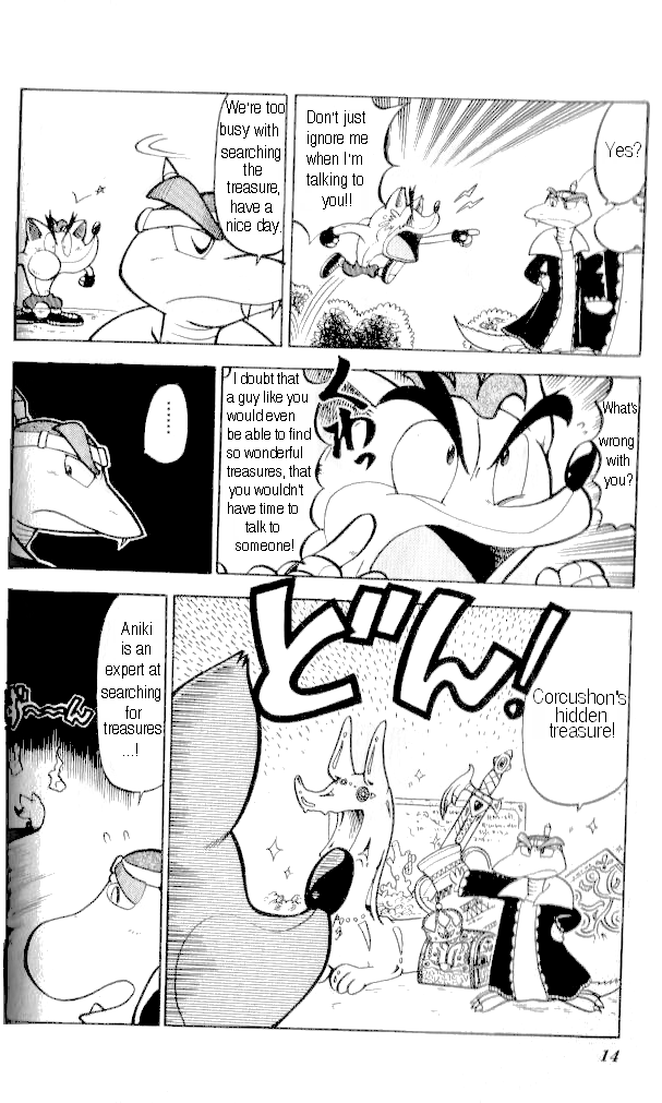 Crash Bandicoot: Dance! De Jump! Na Daibouken Chapter 8.2 page 8 - Chapter 8 v2 : Duel! Enter the Komodo Bros!