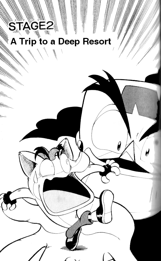Crash Bandicoot: Dance! De Jump! Na Daibouken Chapter 9.2 page 1 - Chapter 9 v2 : A Trip to a Deep Resort