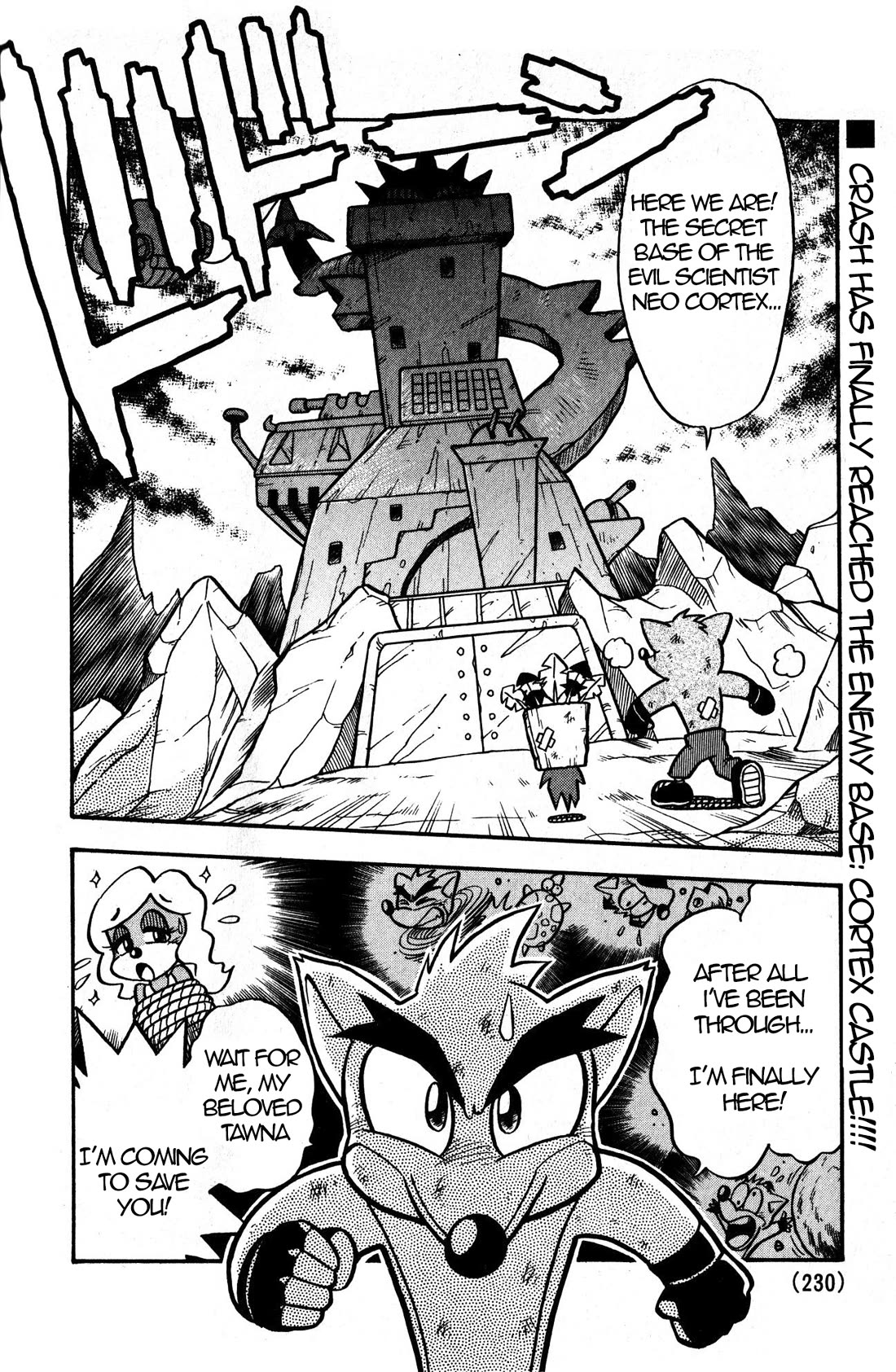 Crash Bandicoot Chapter 2 page 2 - Chapter 2: Crash Versus Cortex!!