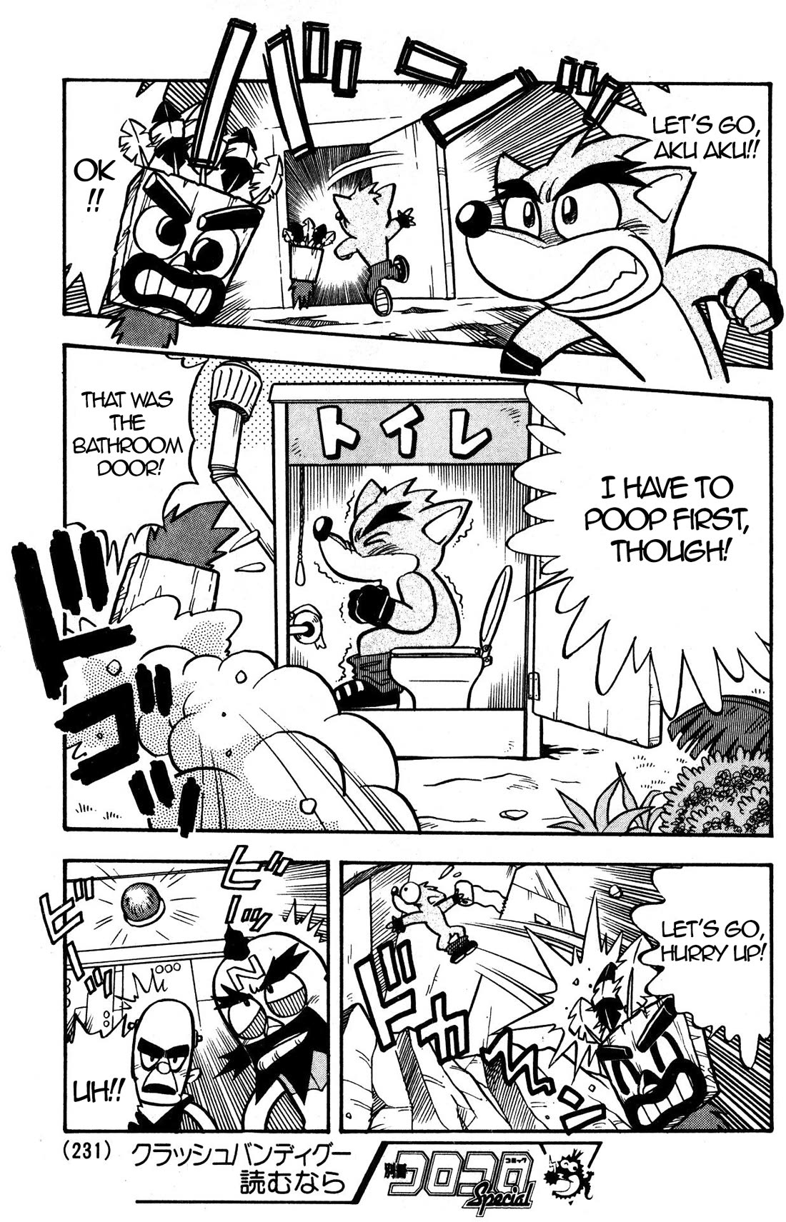Crash Bandicoot Chapter 2 page 3 - Chapter 2: Crash Versus Cortex!!