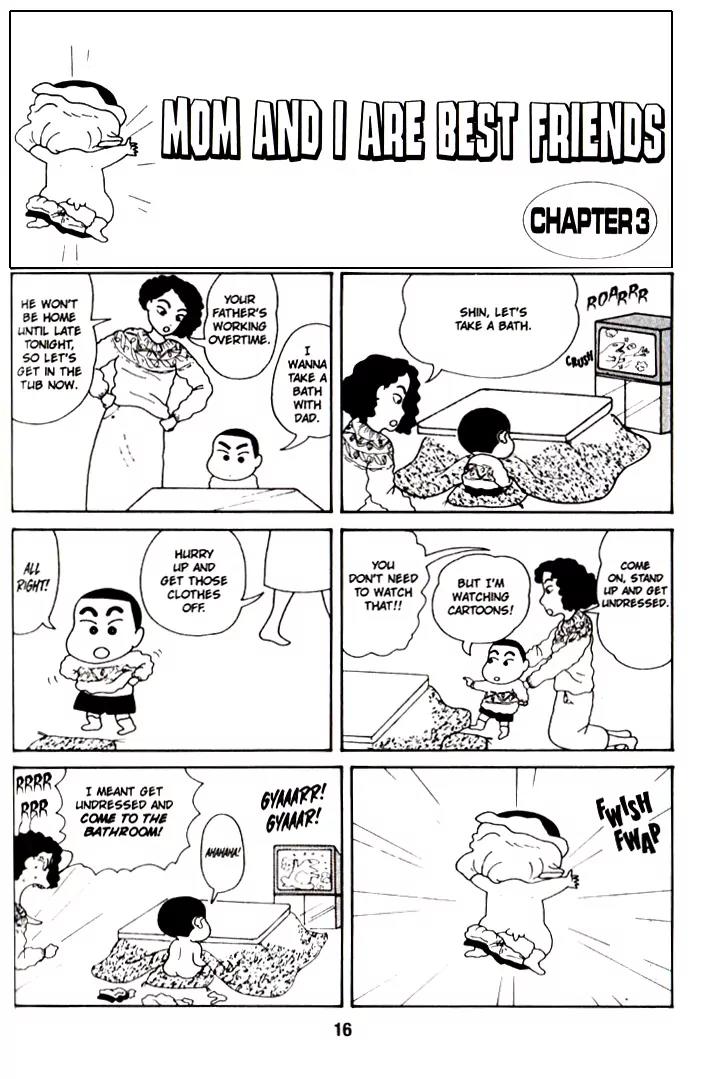 Crayon Shin-chan Chapter 1.3 page 1 - Vol.1 Chapter 3: Mon and I are best friends (3)