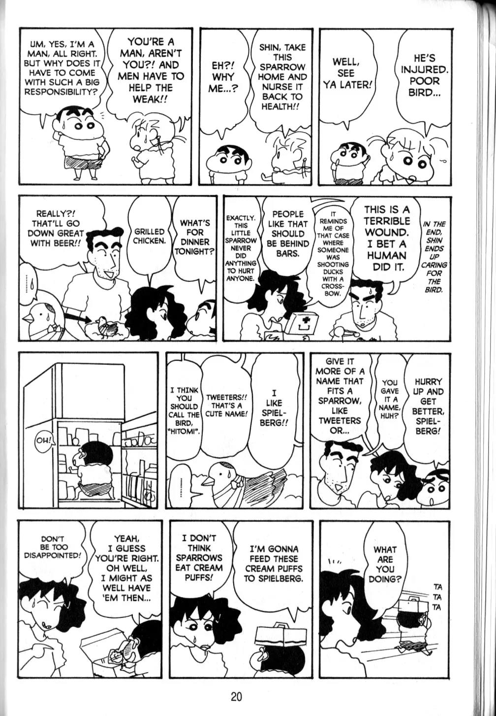 Crayon Shin-chan Chapter 10.1 page 12 - Vol.10 Chapter 1: Shin's Gags Break up the Whole kindergarten!!