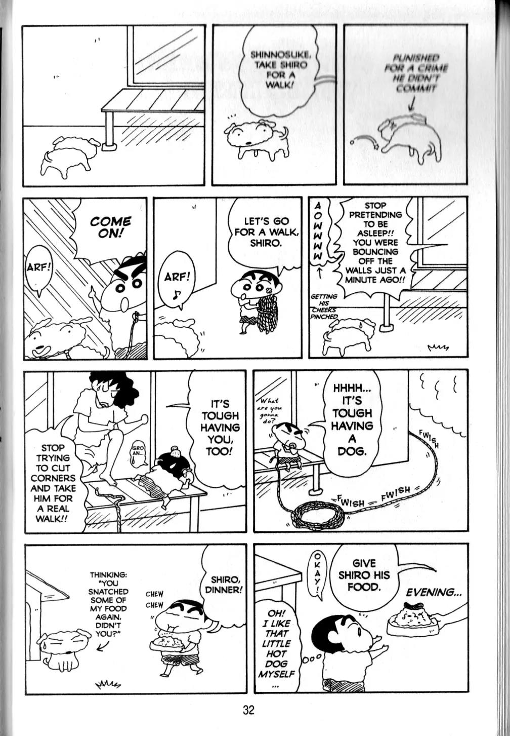 Crayon Shin-chan Chapter 10.1 page 24 - Vol.10 Chapter 1: Shin's Gags Break up the Whole kindergarten!!