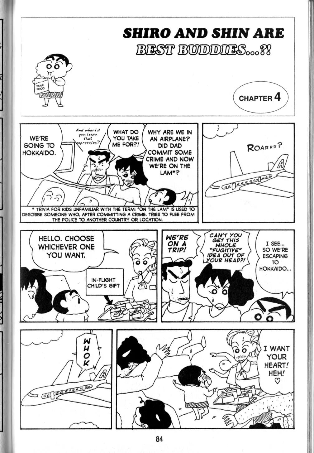 Crayon Shin-chan Chapter 10.3 page 11 - Vol.10 Chapter 3: Shiro and Shin are Best buddies..?!