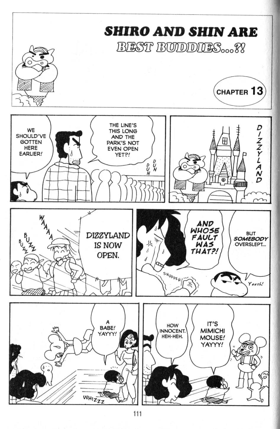Crayon Shin-chan Chapter 10.3 page 38 - Vol.10 Chapter 3: Shiro and Shin are Best buddies..?!