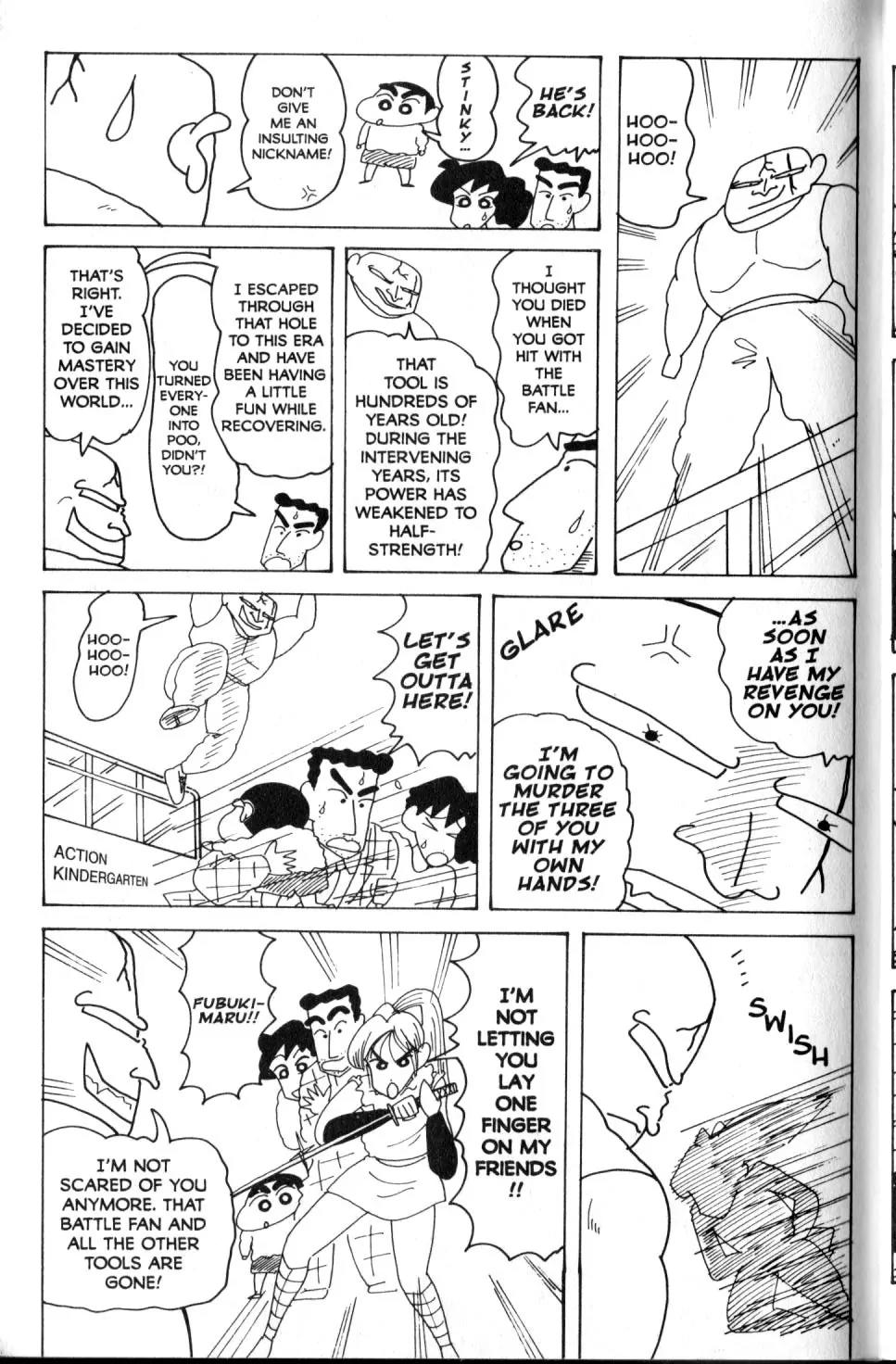 Crayon Shin-chan Chapter 11.1 page 28 - Vol.11 Chapter 1: Stinkpoop's Evil Design