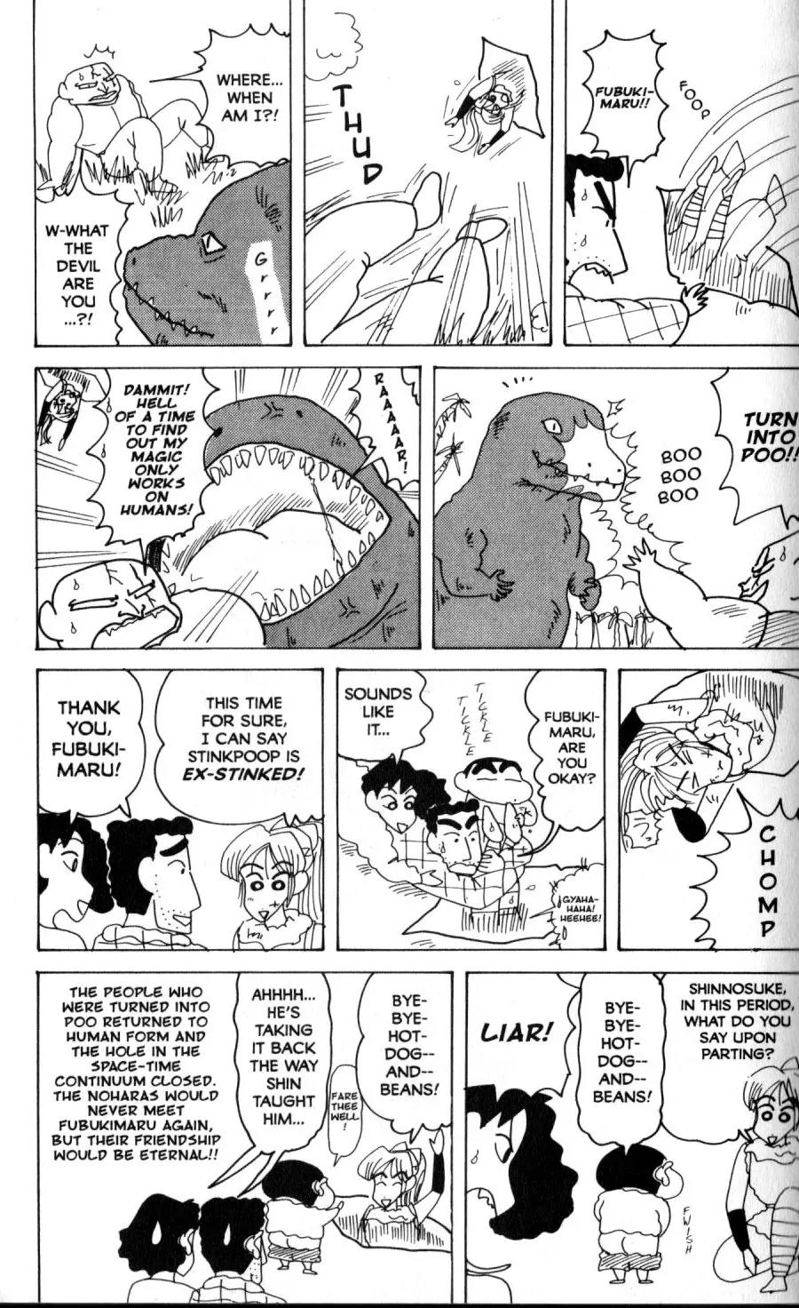 Crayon Shin-chan Chapter 11.1 page 30 - Vol.11 Chapter 1: Stinkpoop's Evil Design