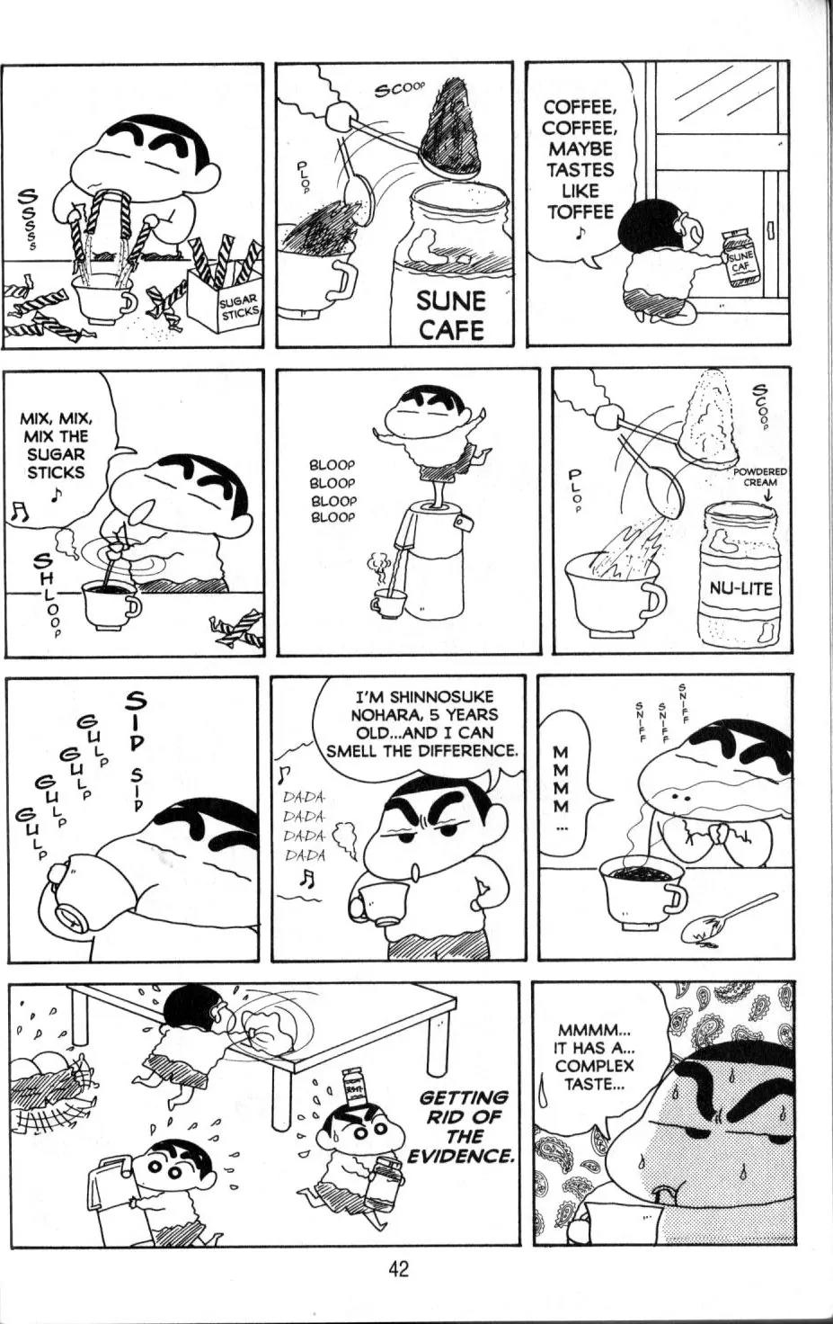 Crayon Shin-chan Chapter 11.2 page 11 - Vol.11 Chapter 2: Everybody's Good Friends in the Sunflower Class