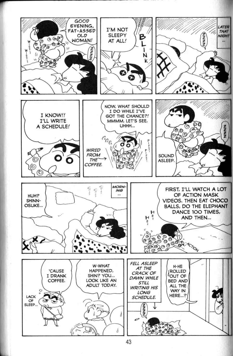 Crayon Shin-chan Chapter 11.2 page 12 - Vol.11 Chapter 2: Everybody's Good Friends in the Sunflower Class