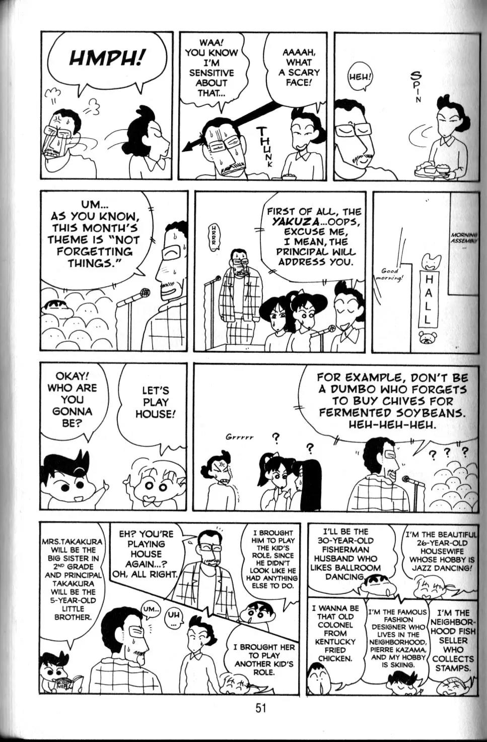 Crayon Shin-chan Chapter 11.2 page 20 - Vol.11 Chapter 2: Everybody's Good Friends in the Sunflower Class