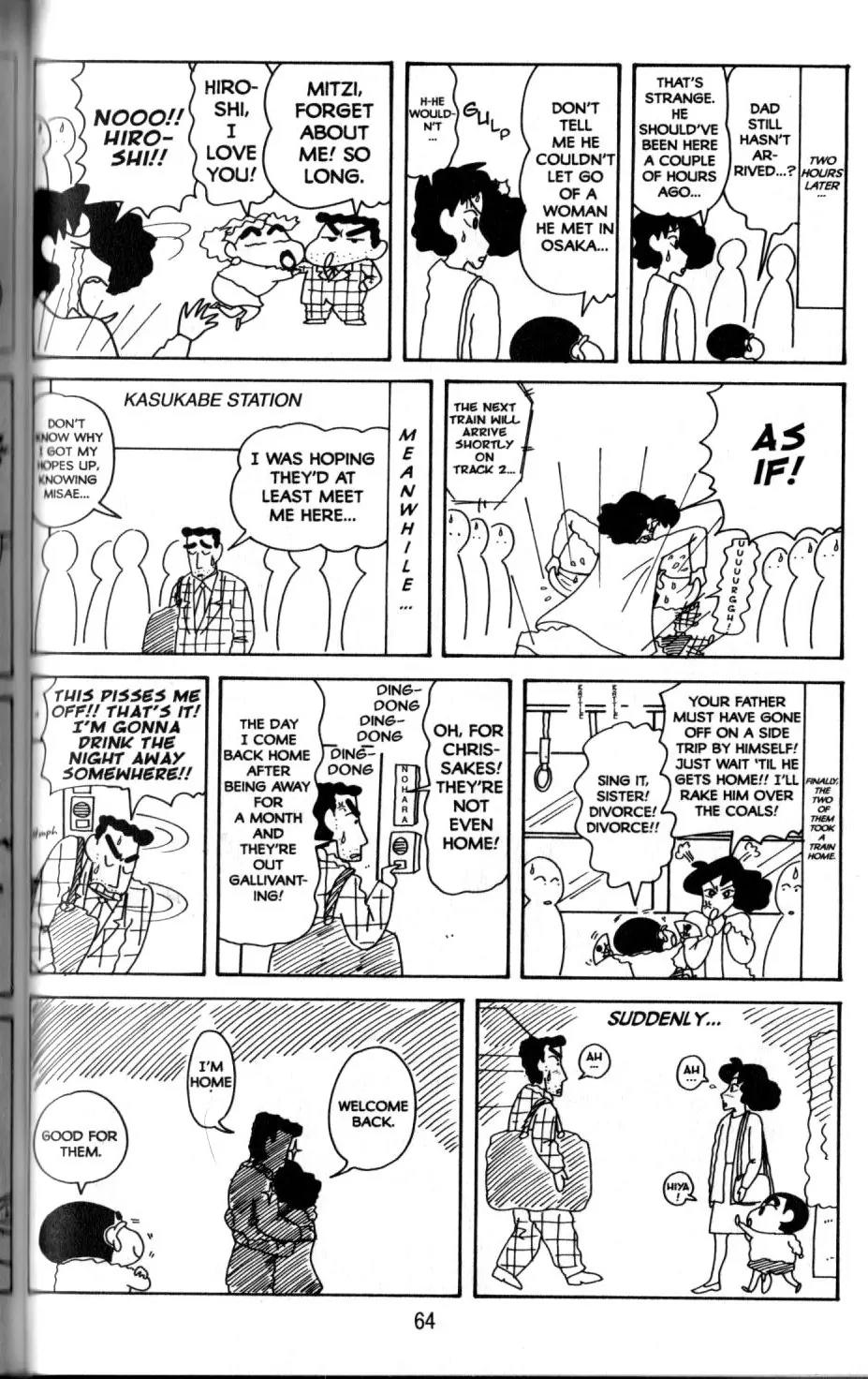 Crayon Shin-chan Chapter 11.2 page 33 - Vol.11 Chapter 2: Everybody's Good Friends in the Sunflower Class