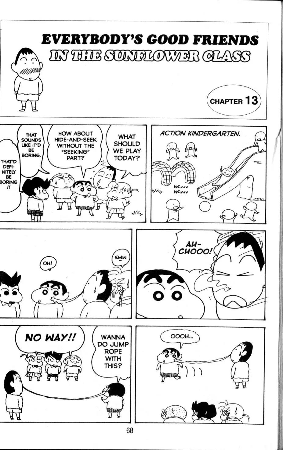 Crayon Shin-chan Chapter 11.2 page 37 - Vol.11 Chapter 2: Everybody's Good Friends in the Sunflower Class