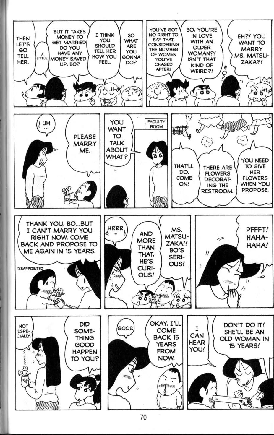 Crayon Shin-chan Chapter 11.2 page 39 - Vol.11 Chapter 2: Everybody's Good Friends in the Sunflower Class