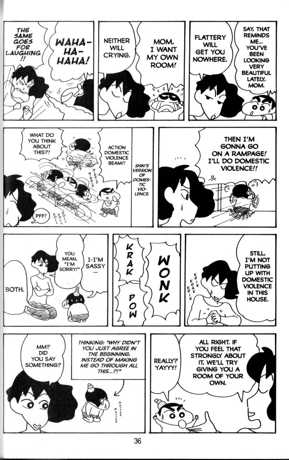 Crayon Shin-chan Chapter 11.2 page 5 - Vol.11 Chapter 2: Everybody's Good Friends in the Sunflower Class