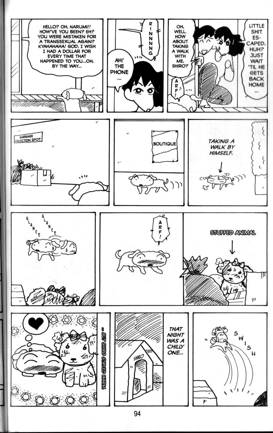 Crayon Shin-chan Chapter 11.3 page 18 - Vol.11 Chapter 3: An Overseas Trip to the Island of Owaii!