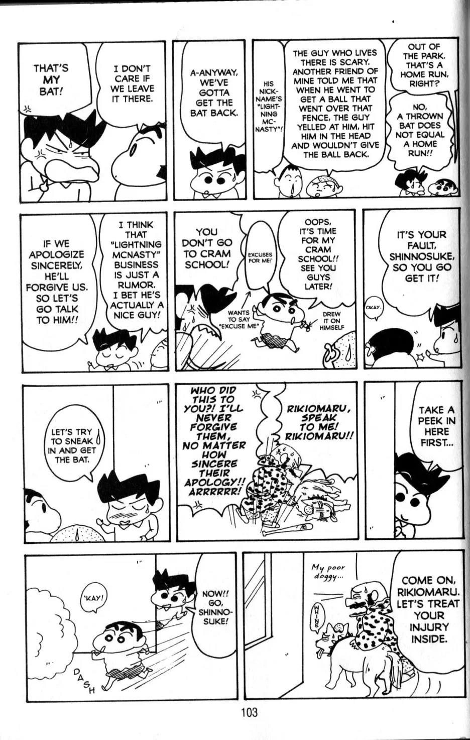 Crayon Shin-chan Chapter 11.3 page 27 - Vol.11 Chapter 3: An Overseas Trip to the Island of Owaii!