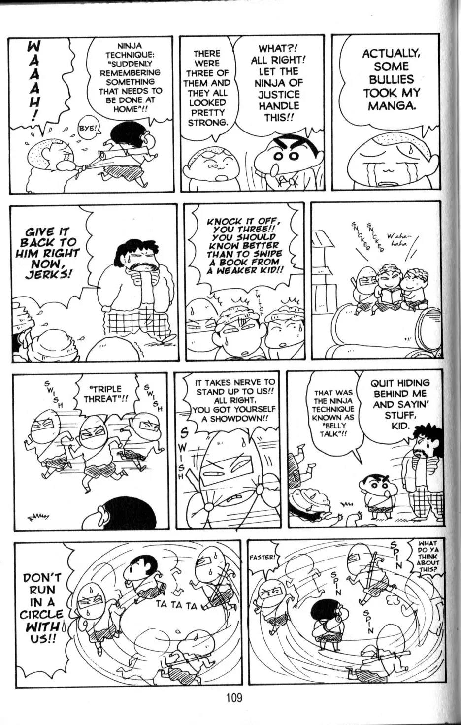 Crayon Shin-chan Chapter 11.3 page 33 - Vol.11 Chapter 3: An Overseas Trip to the Island of Owaii!