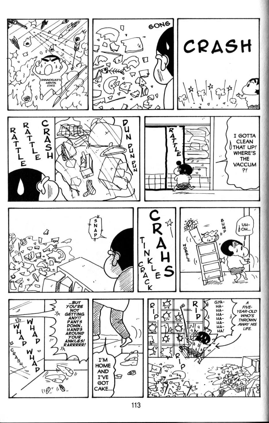 Crayon Shin-chan Chapter 11.3 page 37 - Vol.11 Chapter 3: An Overseas Trip to the Island of Owaii!