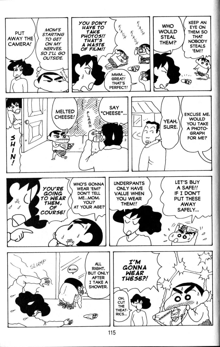 Crayon Shin-chan Chapter 11.3 page 39 - Vol.11 Chapter 3: An Overseas Trip to the Island of Owaii!
