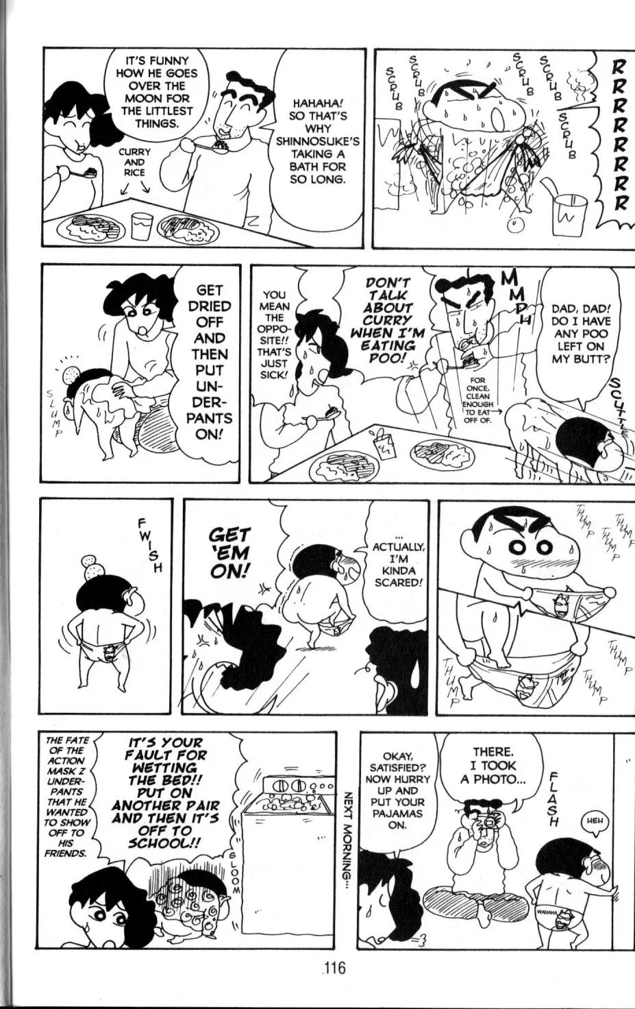 Crayon Shin-chan Chapter 11.3 page 40 - Vol.11 Chapter 3: An Overseas Trip to the Island of Owaii!