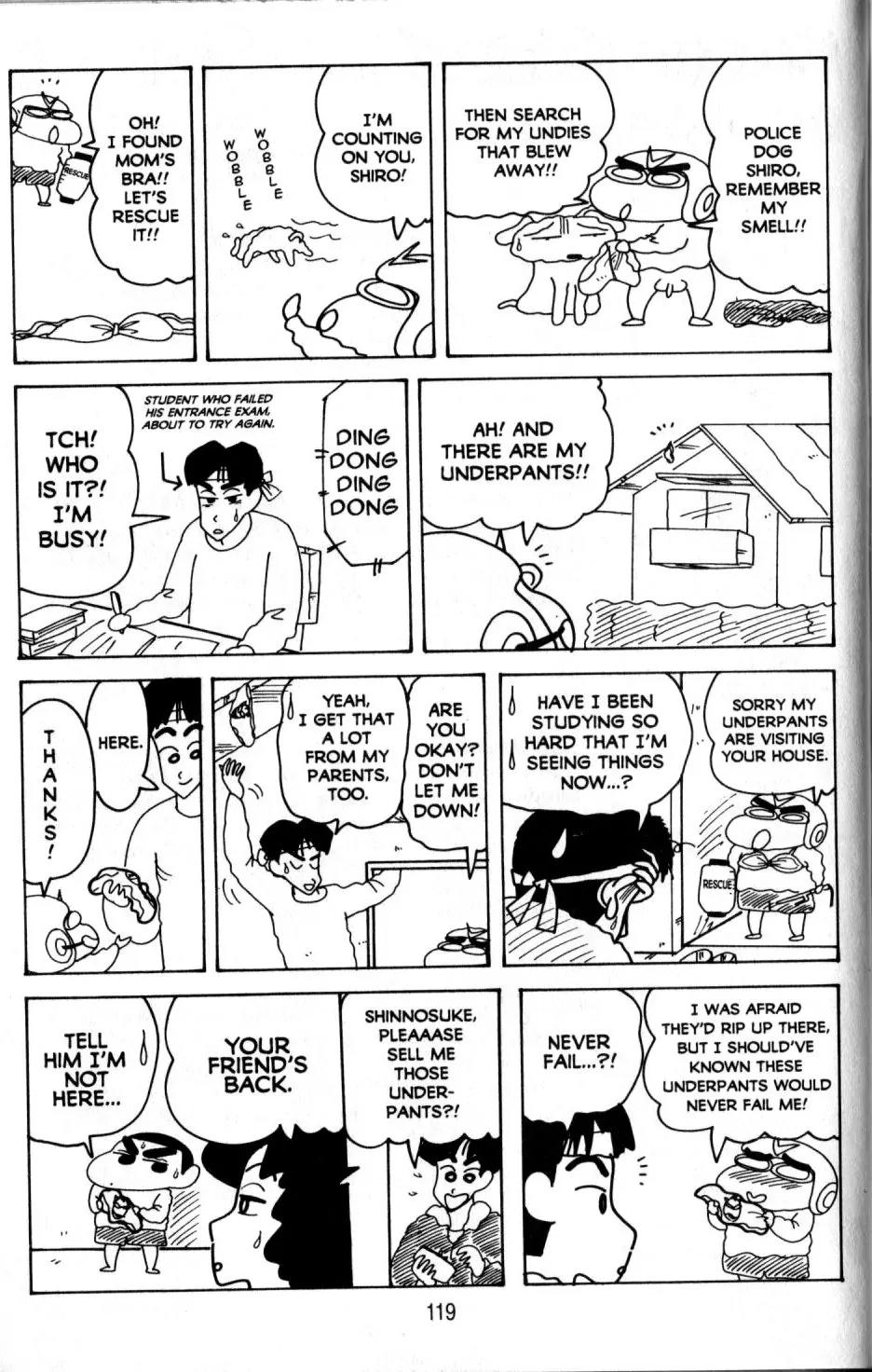 Crayon Shin-chan Chapter 11.3 page 43 - Vol.11 Chapter 3: An Overseas Trip to the Island of Owaii!