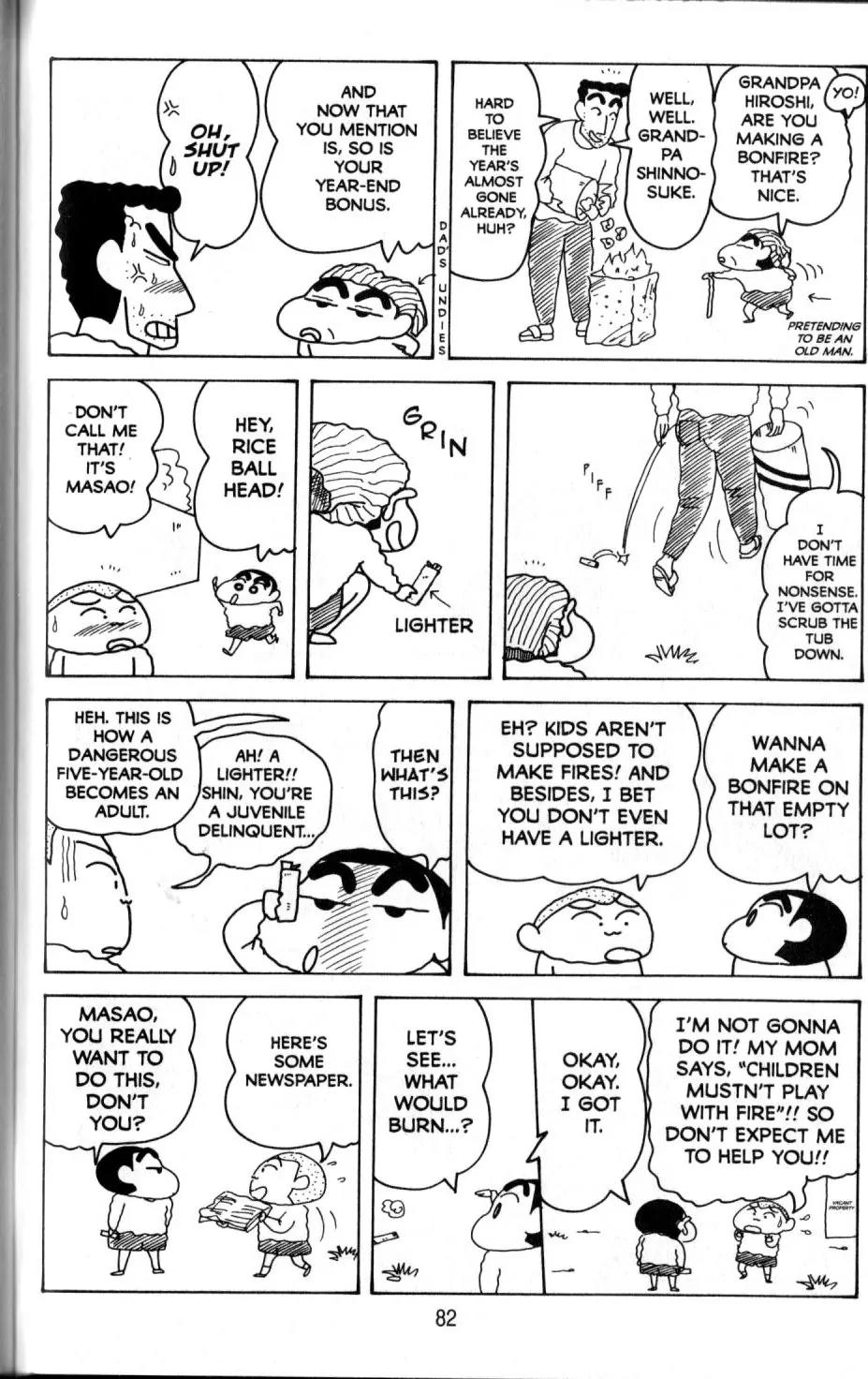 Crayon Shin-chan Chapter 11.3 page 6 - Vol.11 Chapter 3: An Overseas Trip to the Island of Owaii!