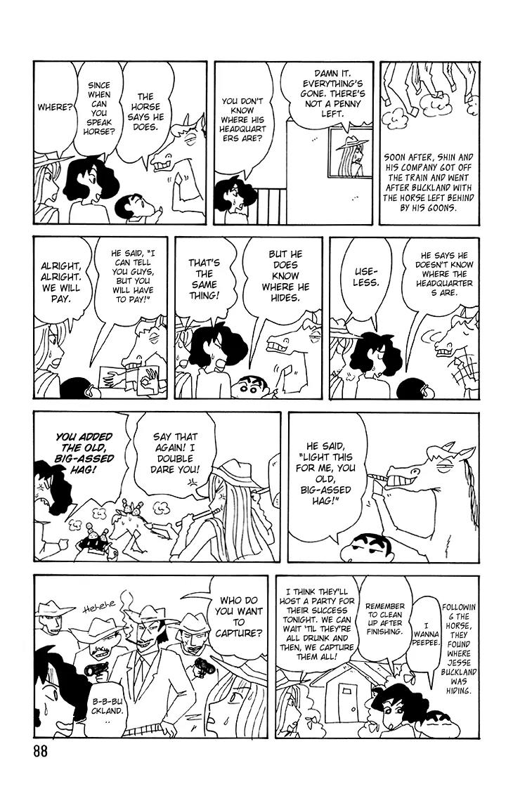 Crayon Shin-chan Chapter 12.4 page 19 - Vol.12 Chapter 4: Shin Chan's Big Expedition! So Exciting!