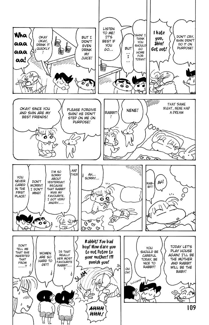 Crayon Shin-chan Chapter 12.5 page 21 - Vol.12 Chapter 5: Gin-chan is coming to visit, so it's fun
