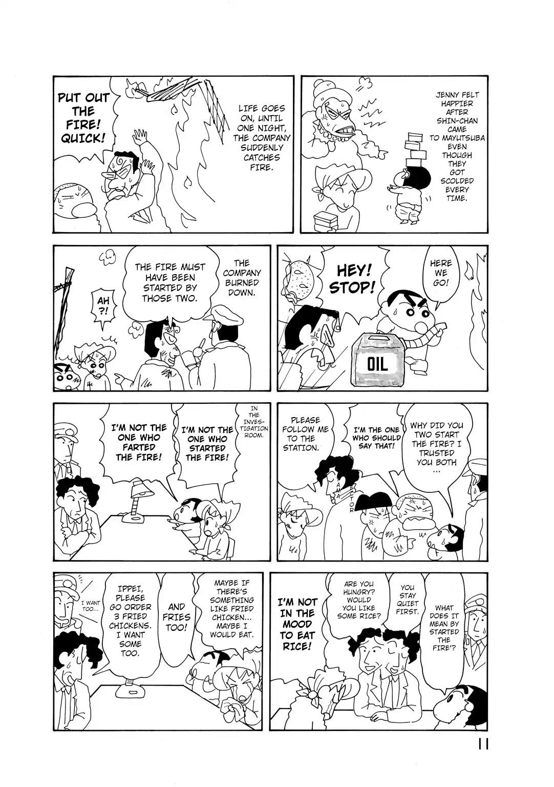Crayon Shin-chan Chapter 14.1 page 12 - Vol.14 Chapter 1: The Girl Who Sells Matches