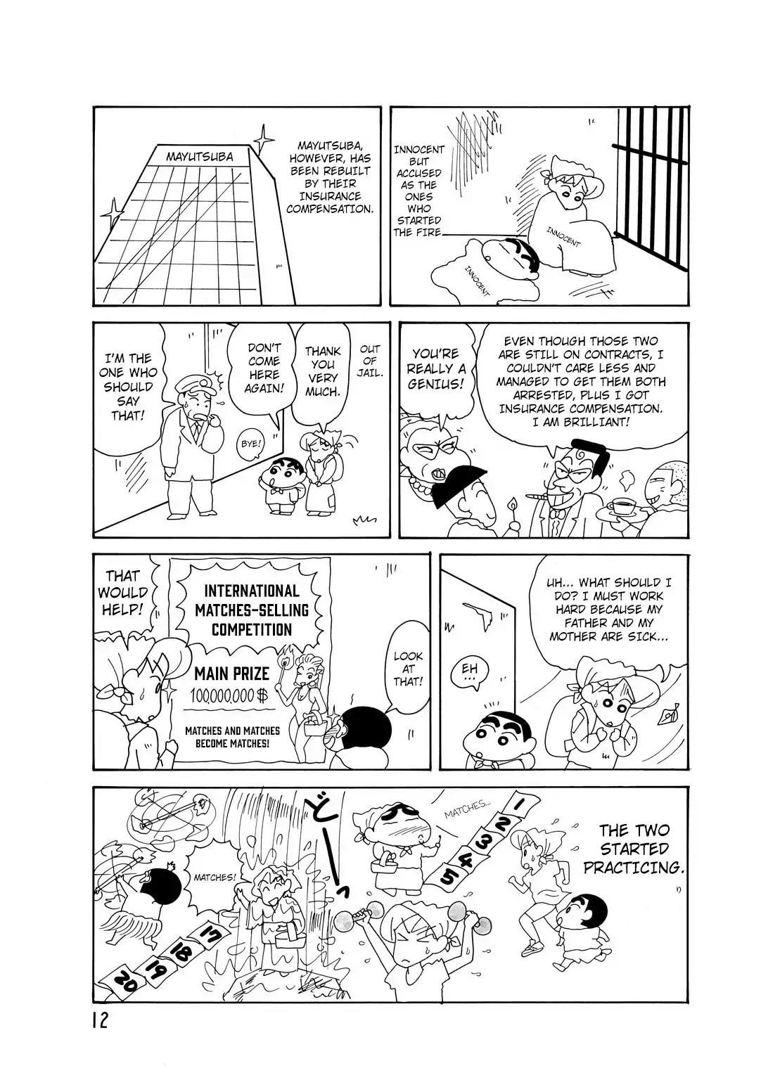 Crayon Shin-chan Chapter 14.1 page 13 - Vol.14 Chapter 1: The Girl Who Sells Matches