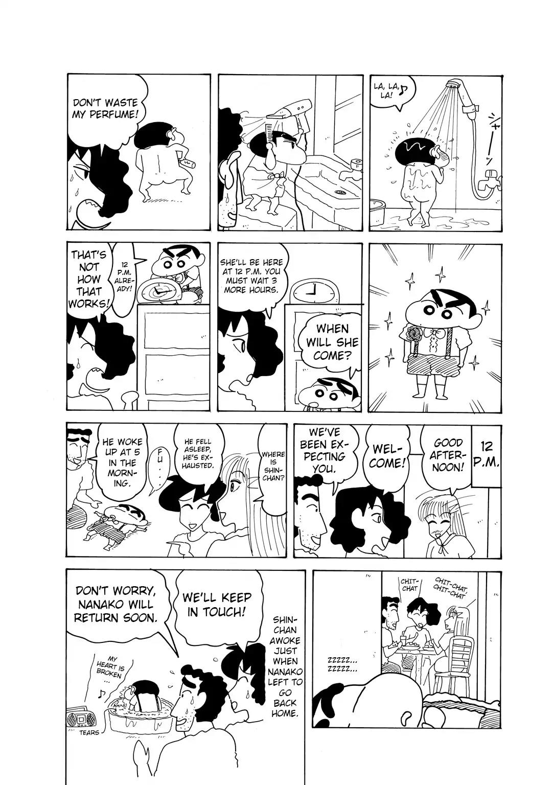 Crayon Shin-chan Chapter 14.2-1 page 5 - Vol.14 Chapter 2.1: Part 1: Delicious Food is Waiting! Let’s Go To Hokkaido!