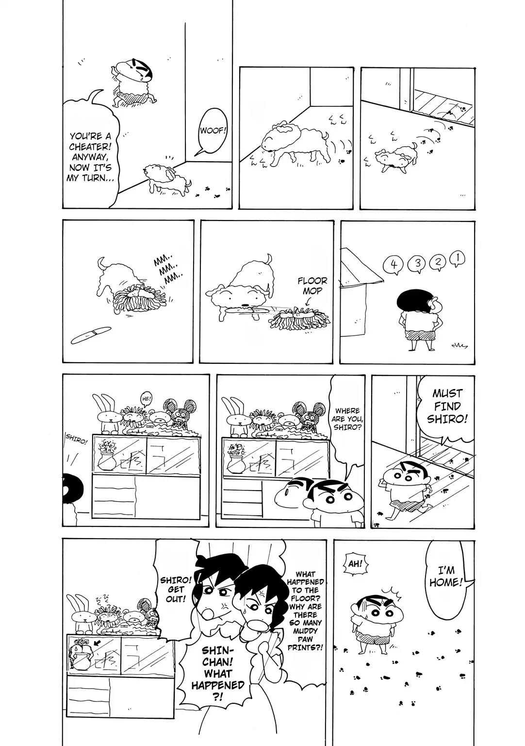 Crayon Shin-chan Chapter 14.2-3 page 4 - Vol.14 Chapter 2.3: Part 3: Delicious Food is Waiting! Let’s Go To Hokkaido!