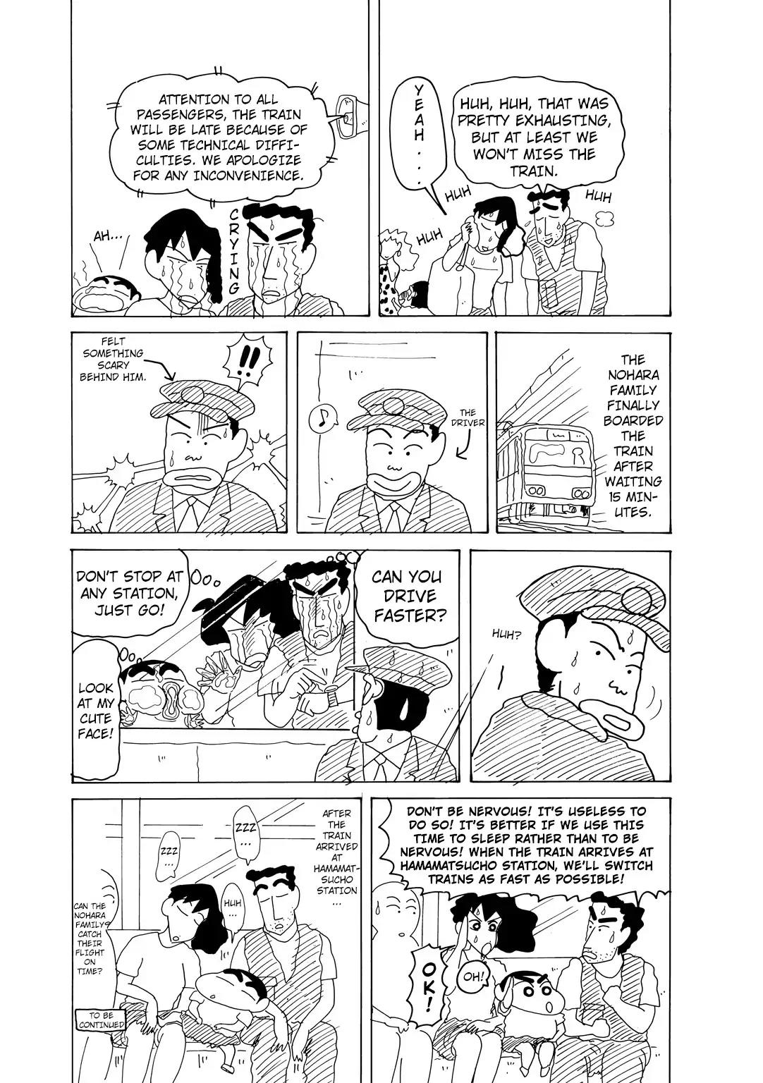 Crayon Shin-chan Chapter 14.2-4 page 4 - Vol.14 Chapter 2.4: Part 4: Delicious Food is Waiting! Let’s Go To Hokkaido!