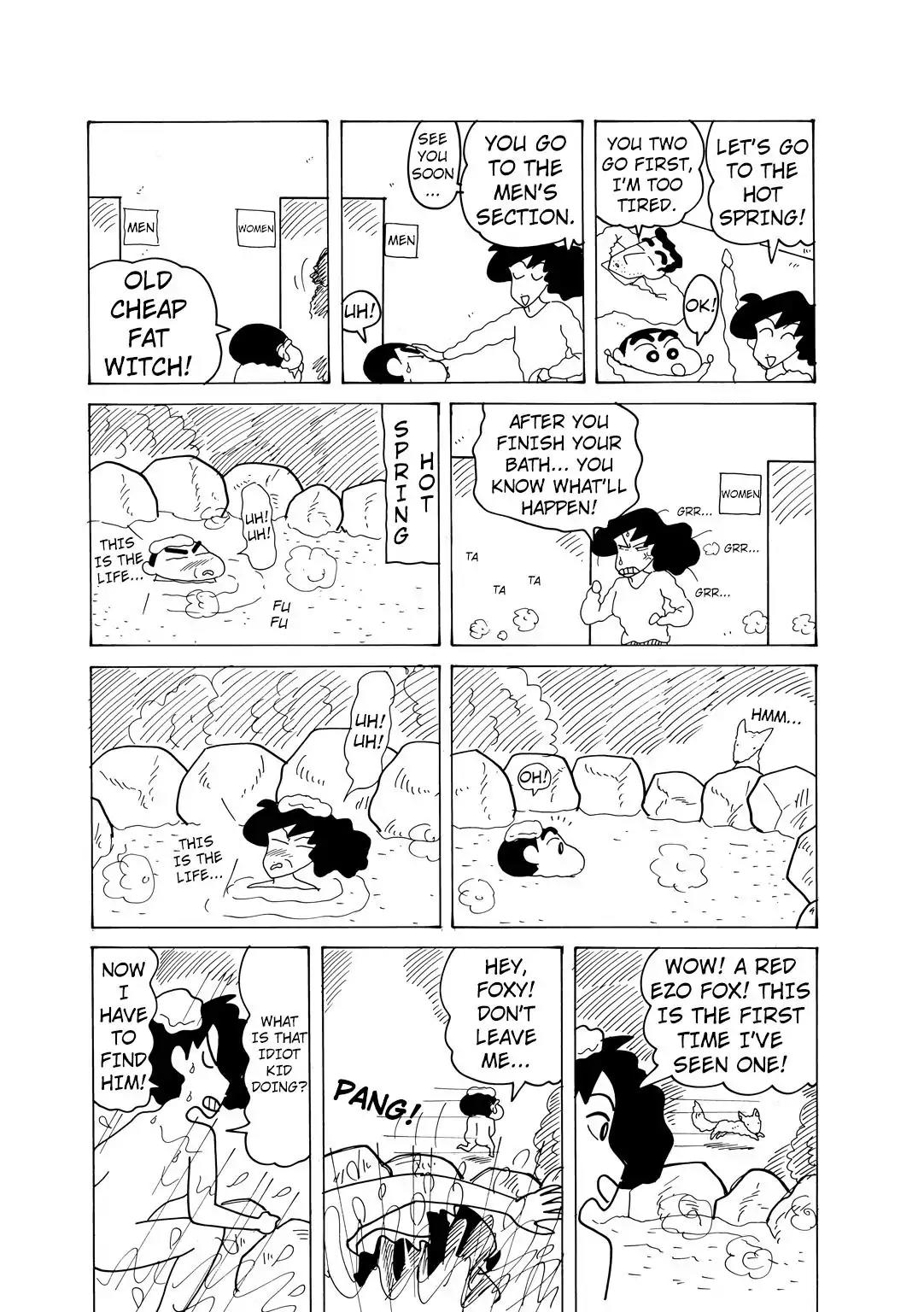 Crayon Shin-chan Chapter 14.2-7 page 3 - Vol.14 Chapter 2.7: Part 7: Delicious Food is Waiting! Let’s Go To Hokkaido!