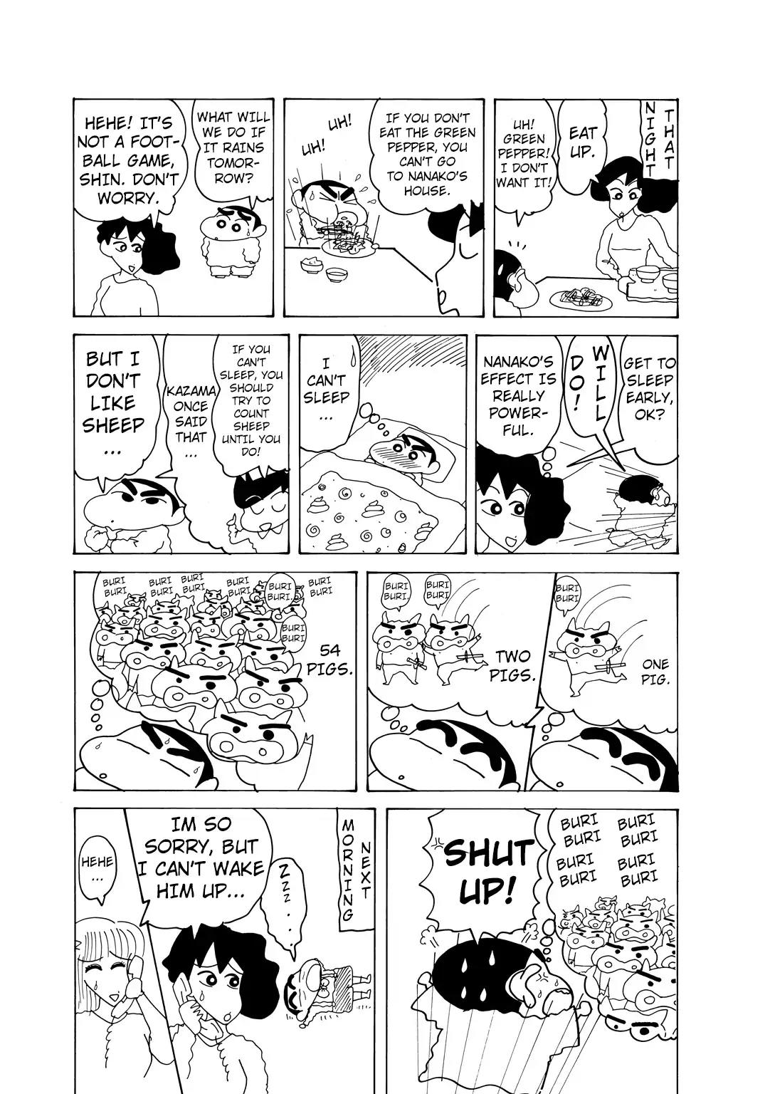 Crayon Shin-chan Chapter 14.2-8 page 4 - Vol.14 Chapter 2.8: Part 8: Delicious Food is Waiting! Let’s Go To Hokkaido!