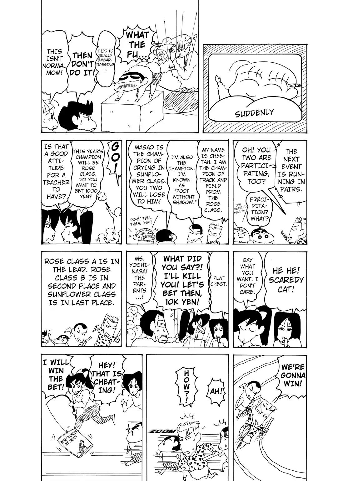 Crayon Shin-chan Chapter 14.3-2 page 3 - Vol.14 Chapter 3.2: Part 2: The Craziness Of The Nohara Family!