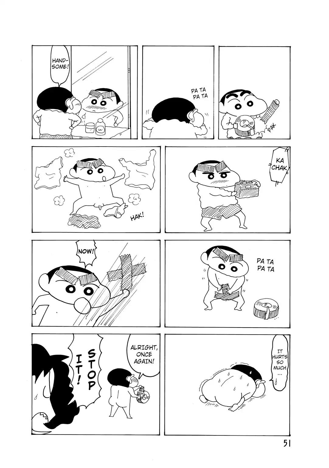 Crayon Shin-chan Chapter 14.3-3 page 3 - Vol.14 Chapter 3.3: Part 3: The Craziness Of The Nohara Family!