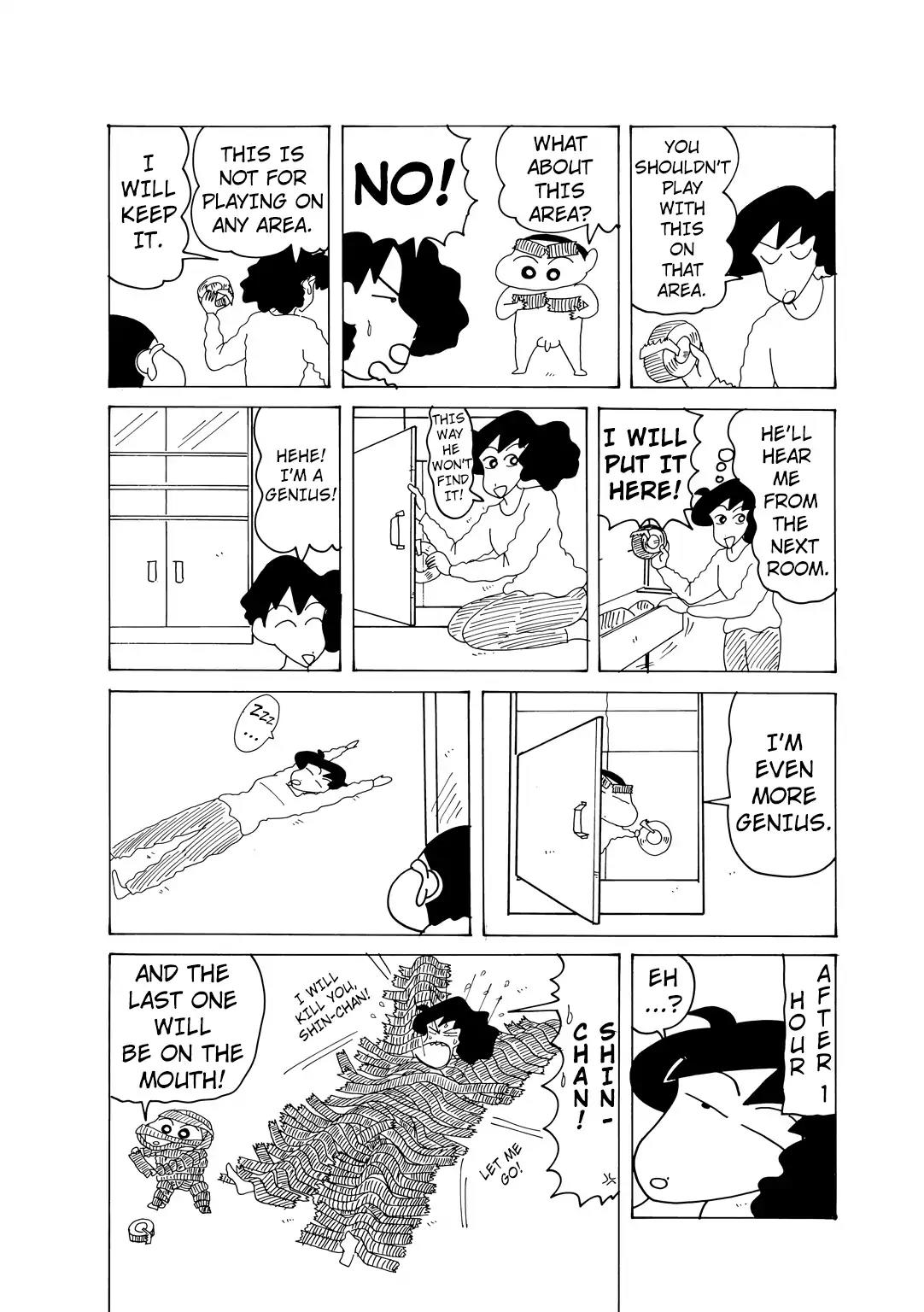 Crayon Shin-chan Chapter 14.3-3 page 4 - Vol.14 Chapter 3.3: Part 3: The Craziness Of The Nohara Family!