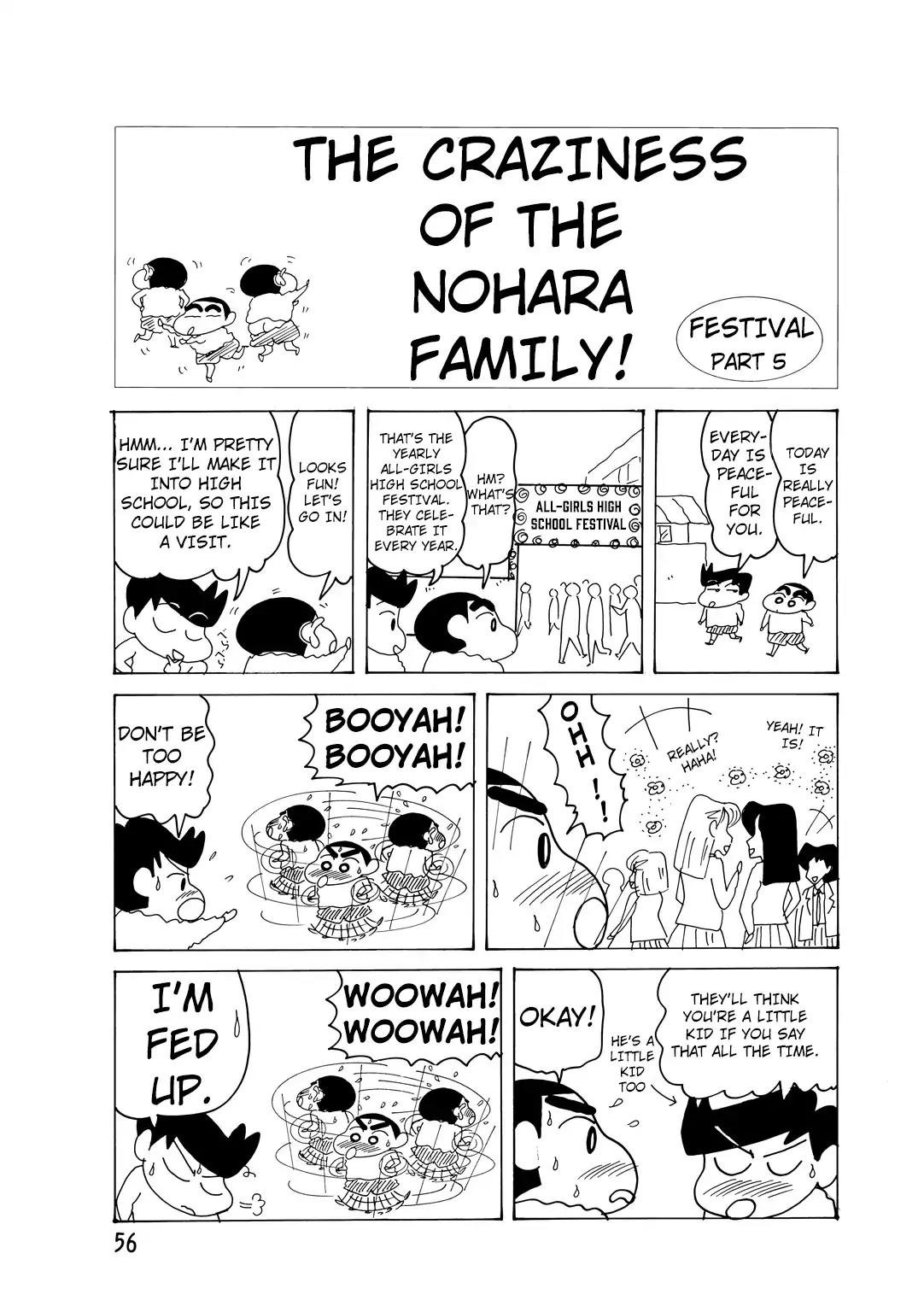 Crayon Shin-chan Chapter 14.3-5 page 2 - Vol.14 Chapter 3.5: Part 5: The Craziness Of The Nohara Family!