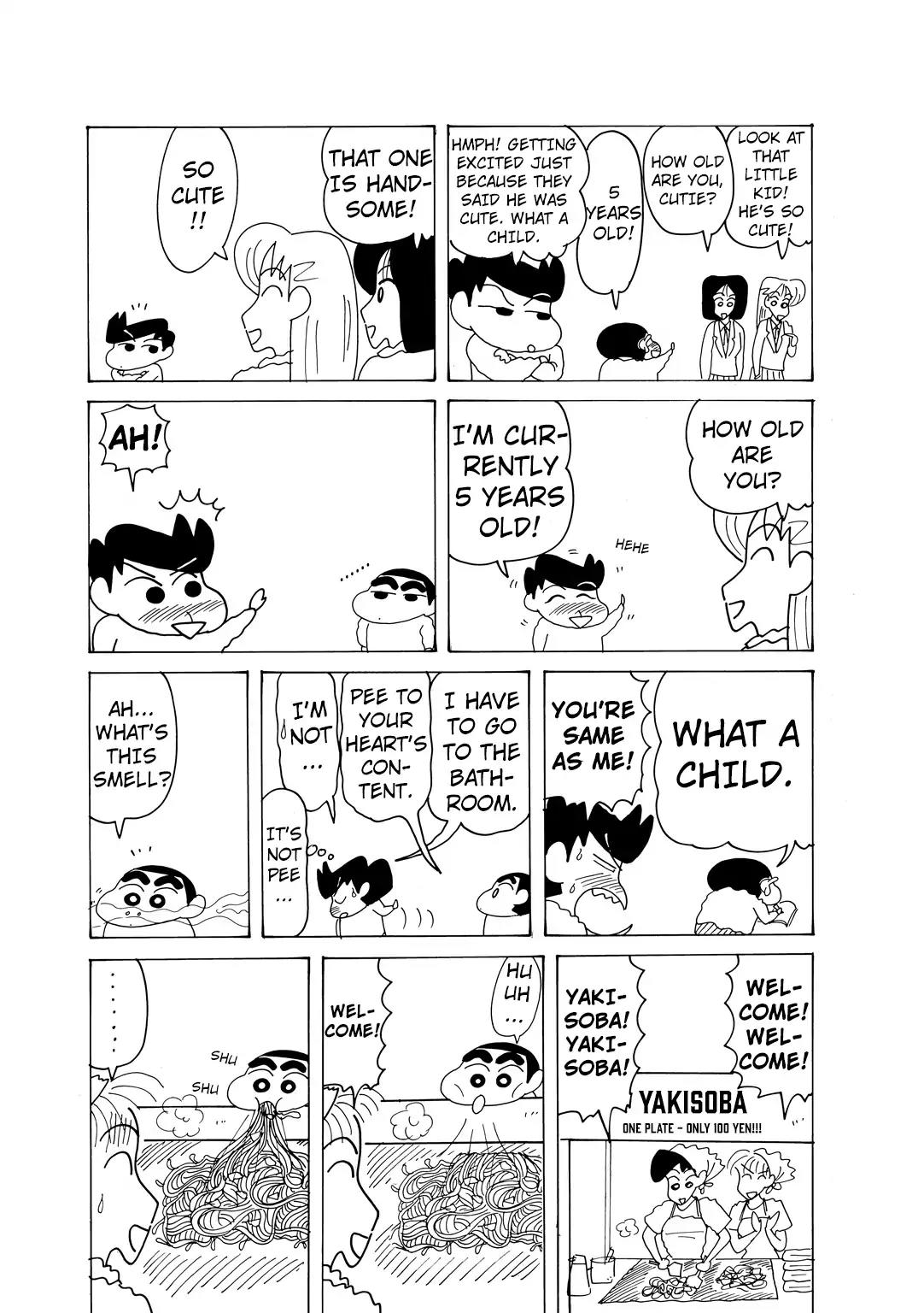 Crayon Shin-chan Chapter 14.3-5 page 3 - Vol.14 Chapter 3.5: Part 5: The Craziness Of The Nohara Family!