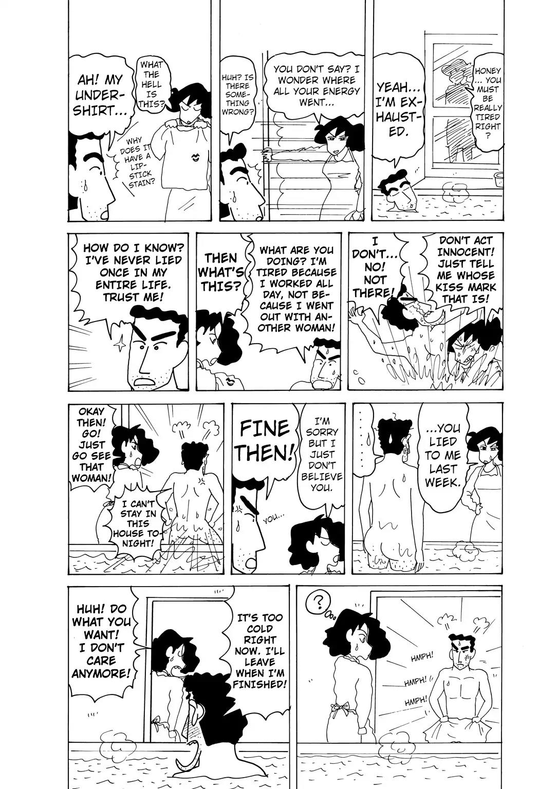 Crayon Shin-chan Chapter 14.3-6 page 3 - Vol.14 Chapter 3.6: Part 6: The Craziness Of The Nohara Family!