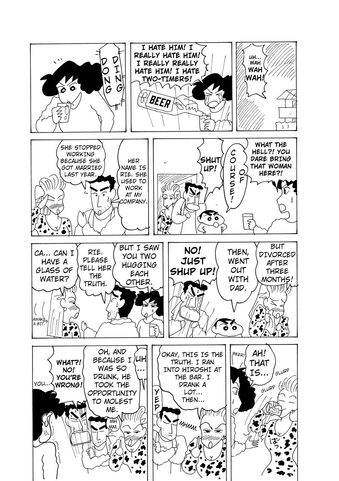 Crayon Shin-chan Chapter 14.3-7 page 3 - Vol.14 Chapter 3.7: Part 7: The Craziness Of The Nohara Family!