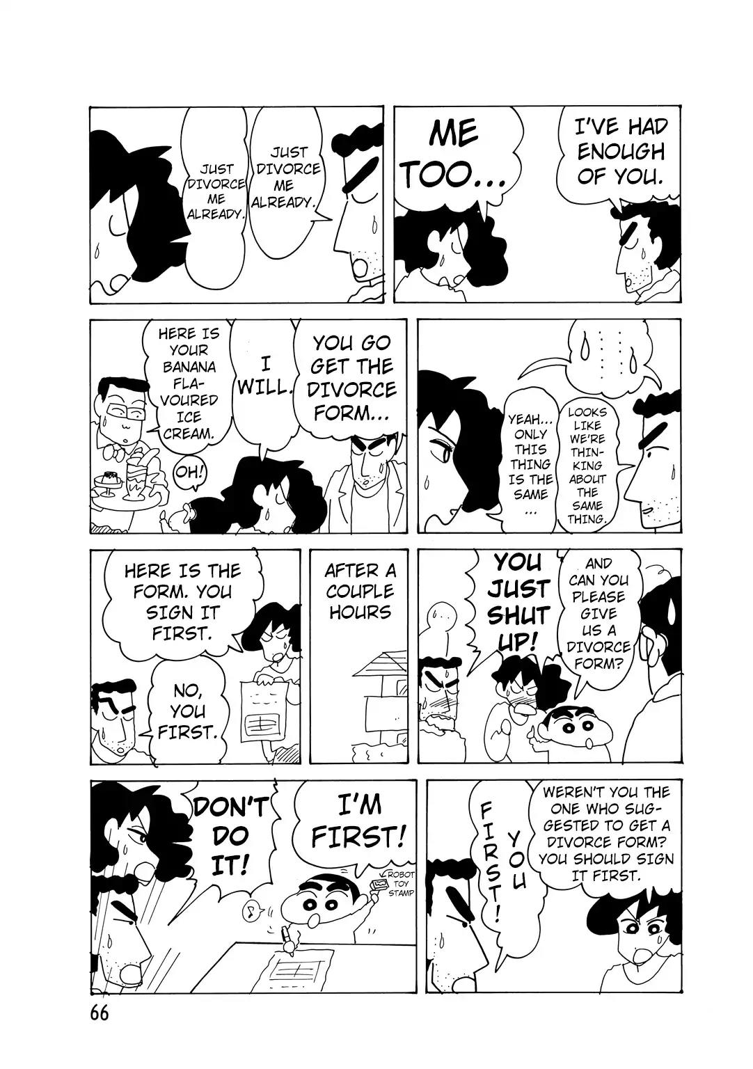 Crayon Shin-chan Chapter 14.3-8 page 3 - Vol.14 Chapter 3.8: Part 8: The Craziness Of The Nohara Family!